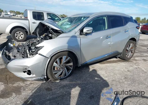 2019 Nissan Murano Sl from USA, damaged, VIN 5N1AZ2MJ2KN126337